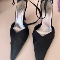 Scarpe cerimonia in raso nere
