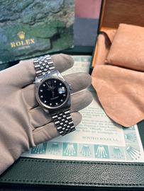 Rolex datejust 36mm brilli 16234 full