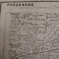 Ww1 Cartina Pordenone 1917