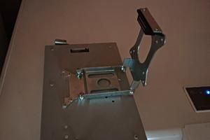 supporto per TV camper 
