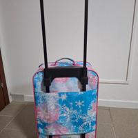 Valigia Trolley Anna e Elsa 50x35x20