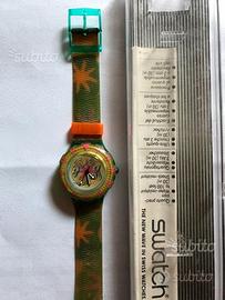 Swatch collezione scuba swiss art anni 90 orologi