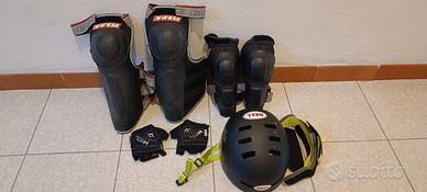 Protezioni mountain bike.