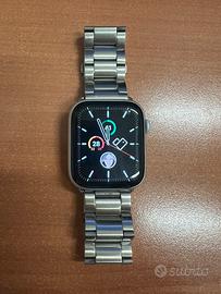 Apple watch serie 4 44 mm argento