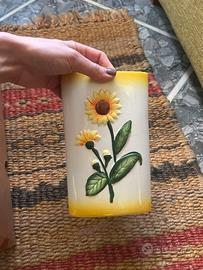 Decorazione termosifone girasole