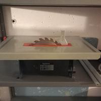 Sega rotante da banco