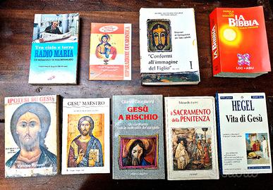 Lotto 9 libri spirituali.