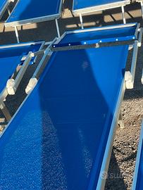 Lettini mare spiaggia giardino piscina