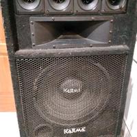 casse più amplificatore e radio