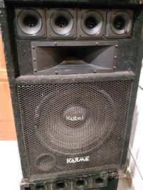 casse più amplificatore e radio