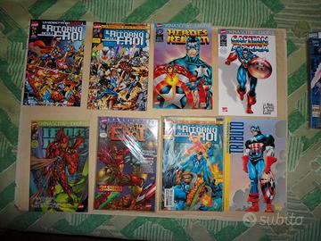 Fumetti Marvel : il ritorno e rinascita degli eroi