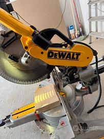 Dewalt DW718QS completo di tracciatore ottico