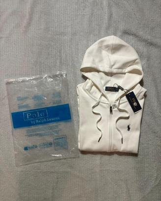 Felpa Ralph Laurent Bianca  Nuova