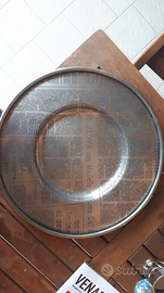 Piatto peltro Argenteria Varzino la stampa