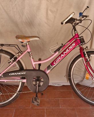 Bicicletta da ragazza GRANDIS ruota da 24 pollici