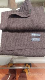 sciarpa lana ralph lauren grigio