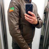 Giubbotto moto pelle Dainese