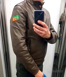 Giubbotto moto pelle Dainese