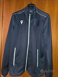 Felpa blu con zip