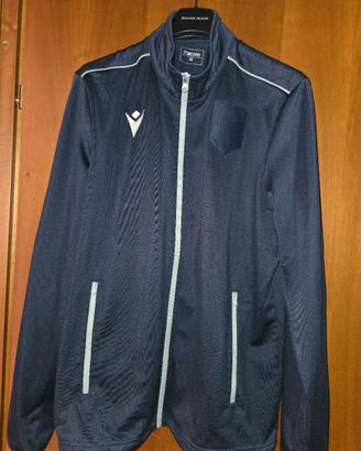 Felpa blu con zip