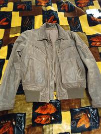 giubbotto uomo in pelle