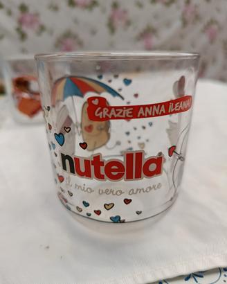 Bicchiere vintage Nutella serie Grazie 