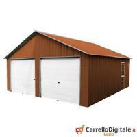 Box cantiere 666x724 810kg saracinesche fin legno
