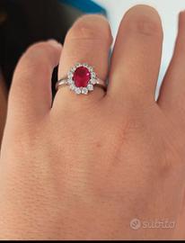 Anello Sovrani in argento 925