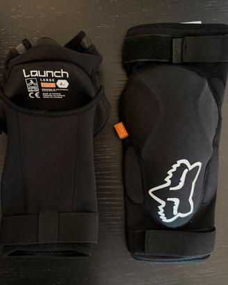 Gomitiere Fox Launch D3O MTB/Enduro taglia L