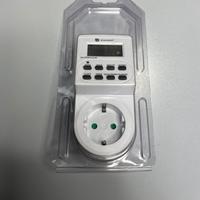 TIMER DIGITALE CON PRESA SCHUKO 230V
