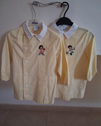 Grembiule scuola bambino (2 pezzi)