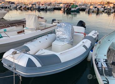 Gommone motore carrello TRATTABILE