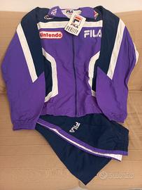Tuta Fiorentina 1997/98 Fila Nintendo nuova origin