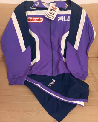 Tuta Fiorentina 1997/98 Fila Nintendo nuova origin