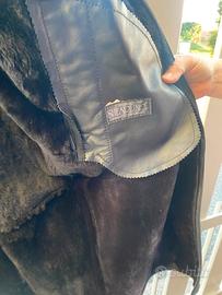 Cappotto lungo vero montone