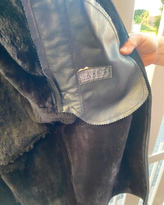 Cappotto lungo vero montone