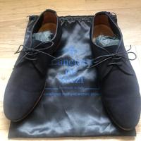 Scarpe eleganti blu uomo Lanciotti tg.42