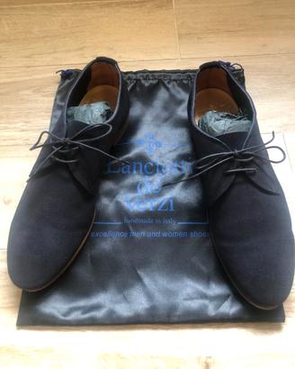 Scarpe eleganti blu uomo Lanciotti tg.42