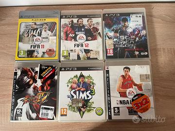 giochi per PlayStation 3 ken shiro fifa sims nba