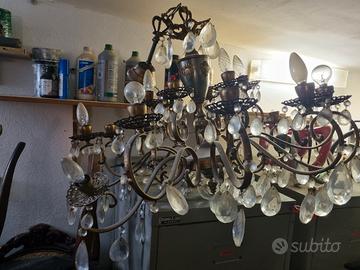 lampadario vintage 