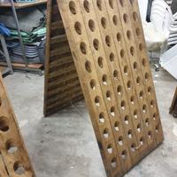 Pupitre da 120 bottiglie originale anni 70