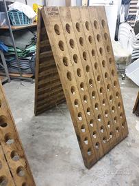 Pupitre da 120 bottiglie originale anni 70