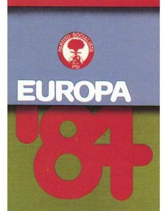 Tessera socialista psi 1984