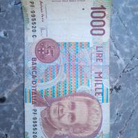 1000 Lire M. Montessori Antonio Fazio 