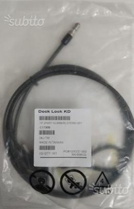 HP Docking Station Cable Lock Kesington 57535-001