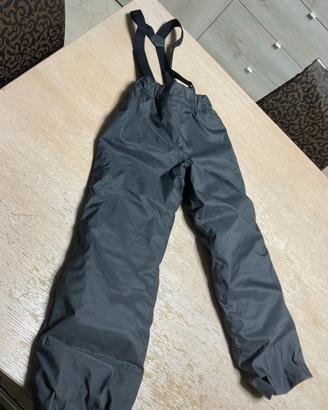 Pantalone neve bimbo 5/6 anni Decathlon