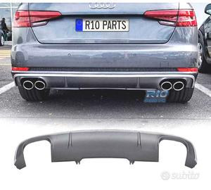 DIFFUSORE AUDI A4 B9 16-19 LOOK S4