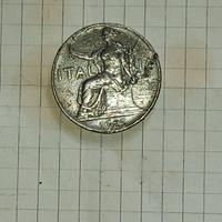 Buono da Lire 1 del 1923 ed altre monete Lire rare