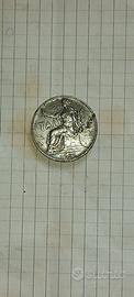 Buono da Lire 1 del 1923 ed altre monete Lire rare