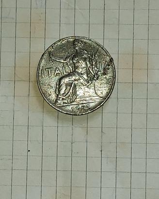 Buono da Lire 1 del 1923 ed altre monete Lire rare